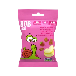 COLLATION AUX FRUITS POMME ET FRAMBOISE