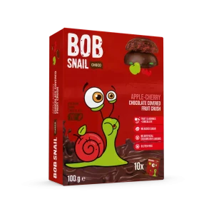 Ovocná pochoutka v čokoládě jablko-třešeň