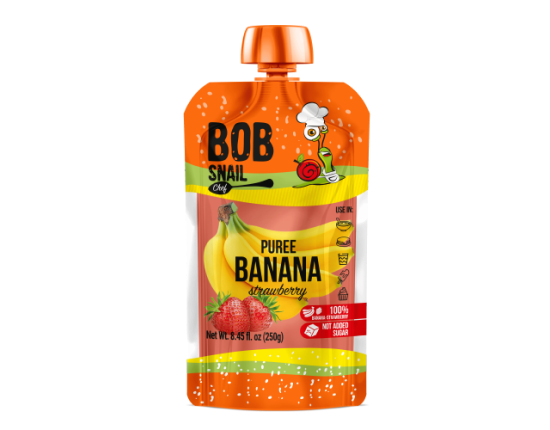 BANANA-STRAWBERRY PUREE