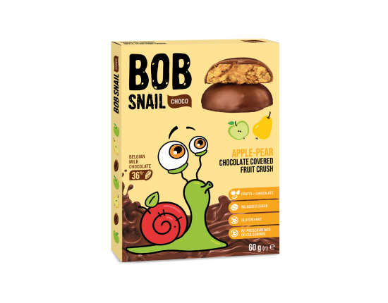 APPLE-PEAR FRUIT CRUSH IN MILK CHOCOLATE