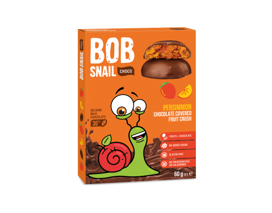 PERSIMMON FRUIT CRUSH IN MILK CHOCOLATE