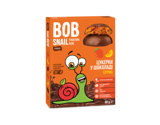 ЦУКЕРКИ З ХУРМИ У МОЛОЧНОМУ ШОКОЛАДІ