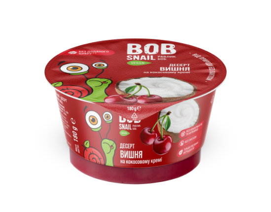 ВИШНЯ НА КОКОСОВОМУ КРЕМІ