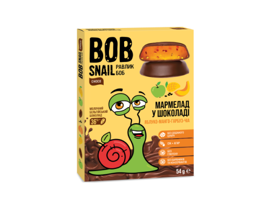 APPLE-MANGO-PUMPKIN-CHIA JELLIES IN MILK CHOCOLATE 