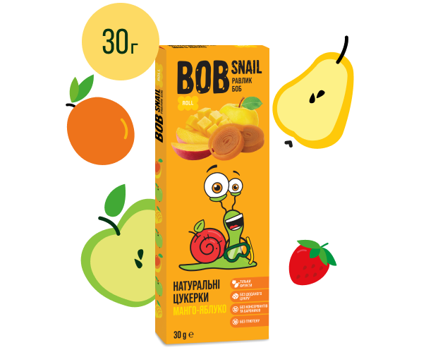 4 смаки фруктових ролів